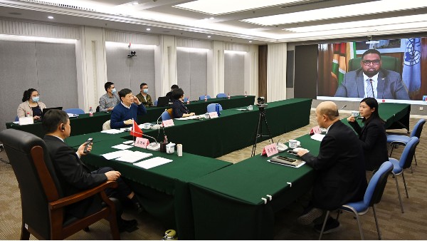 生态环境部部长出席“77国集团和中国”气候变化部长级会议